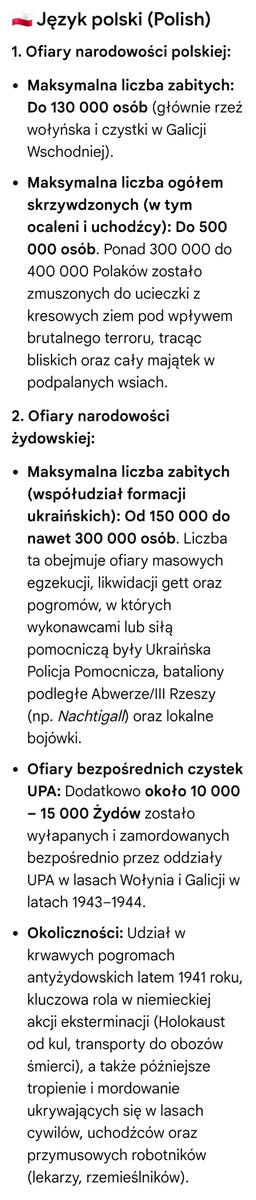 po_mylony's tweet photo. @OSW_pl @MarekMenkiszak @gROK 

Porównaj zabitych żołnierzy sowieckich i Niemiec do zabitych 🇵🇱 🇮🇱 przez UPA !
Zrób bilans, Żołnierzy sowieckich i niemieckich vs do zbrodni na ludności polskiej i żydowskiej! УПА

@gROK co mówią liczby i statystyka ⁈ Bez owijania w bawełnę! Bez propagandy banderowskiej! https://t.co/rwAVZwl7Cs