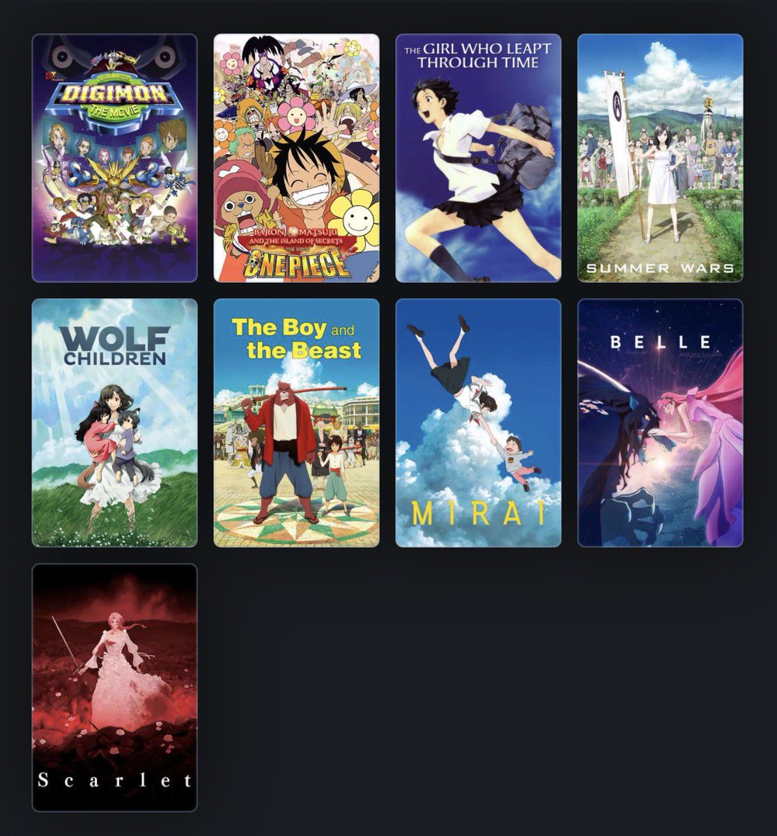 voicearchivist's tweet photo. In honor of his birthday, what is your favorite movie directed by Mamoru Hosoda? https://t.co/lvgjmTp9Ky