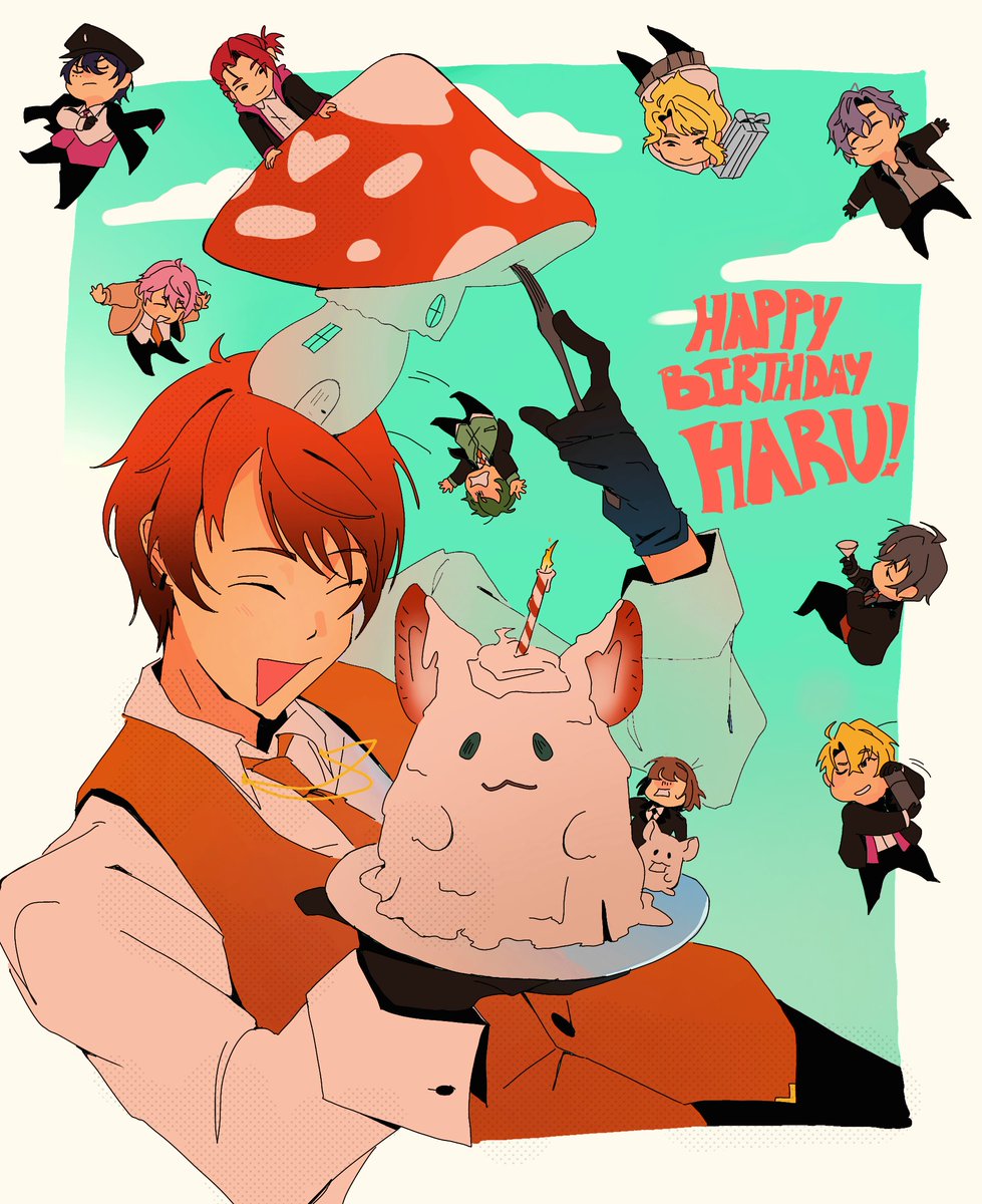 DebunkerTo42540's tweet photo. Happy birthday Haru! 🎂🎉

#艸楽陽生誕祭2026 https://t.co/JtqInZtSUK