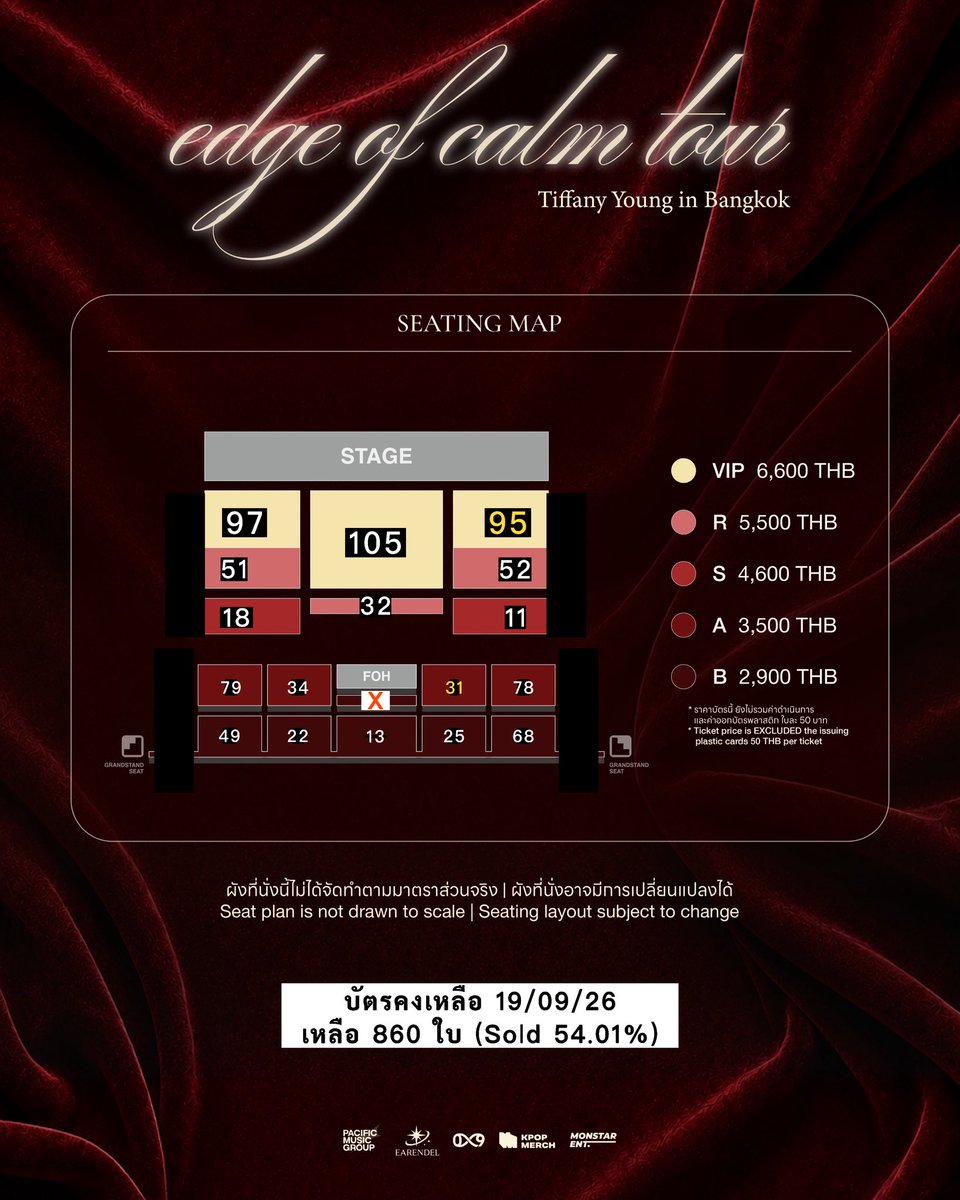 sn_snsd_'s tweet photo. สรุปบัตรคงเหลืองาน
#EdgeOfCalm_in_BKK 
19.09.26

Zone VIP 297 ใบ

Zone R 135 ใบ 

Zone S 29 ใบ

Zone A 222 ใบ

Zone B 177 ใบ

ใครที่ต้องการลุ้นเบเนฟิต สามารถซื้อได้ถึงวันที่ 9 ต.ค. นะคะ มาหาฟานี่กันค่าา ที่จากาตาร์คนเต็มเลยนะ

ซื้อบัตรที่ https://t.co/cnKxNM3q2p

#EdgeofCalmTour https://t.co/oM7MBS9EFk