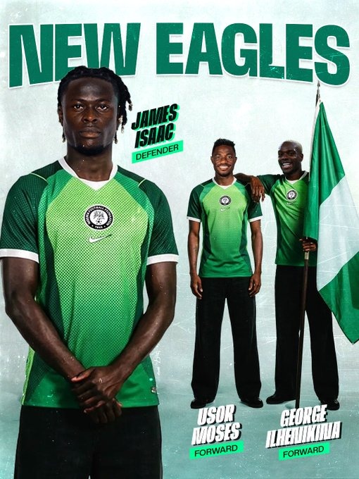 vanguardngrnews's tweet photo. Meet 13 players handed first-time Super Eagles call-ups

Photo Credit : Super Eagles // X https://t.co/gOYyw34M7b