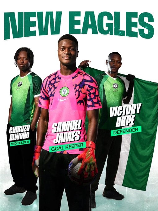 vanguardngrnews's tweet photo. Meet 13 players handed first-time Super Eagles call-ups

Photo Credit : Super Eagles // X https://t.co/gOYyw34M7b