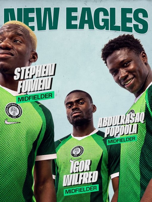 vanguardngrnews's tweet photo. Meet 13 players handed first-time Super Eagles call-ups

Photo Credit : Super Eagles // X https://t.co/gOYyw34M7b