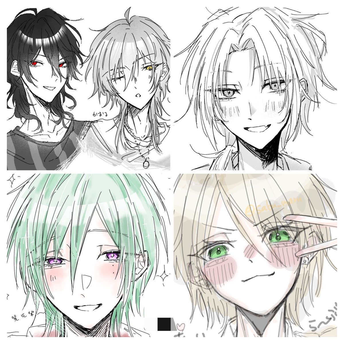 gz_o62's tweet photo. #あんスタ自己紹介カード 
#あんスタ絵描きさんと繋がりたい 
#あんスタ好きさんと繋がりたい

初タグ＆初投稿失礼します*.+ﾟ
主にアナログの🃏🐝中心ですがここではデジタルと短い漫画等を出せたらいいなと思っています💭
全反応巡回＆片思い３日無言フォロー失礼します🙇

https://t.co/ALbVNHd1oQ https://t.co/1ojNRrwgDN