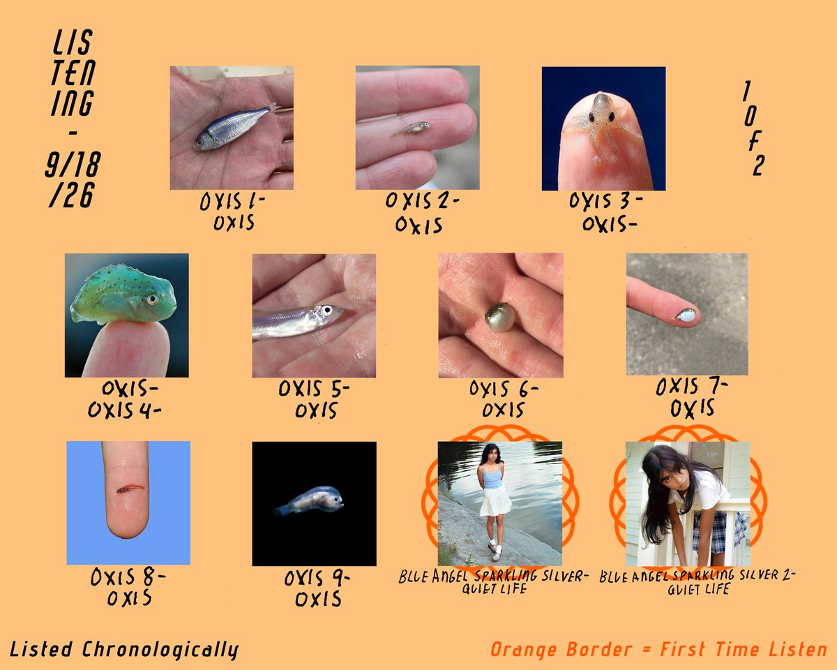 bravejustonce's tweet photo. albums 9/18/26 🐠🐟🐡 https://t.co/8dR16AqAsz