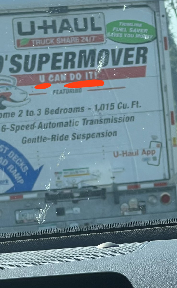 IDIDTHIS4US's tweet photo. alr i see u u-haul https://t.co/5ItrrAnHsL