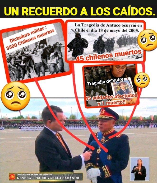 Incorru47125032's tweet photo. ¿Alguien sabe q representa tanta medalla q se cuelgan los militares?
Q yo sepa estas generaciones no han ganado ninguna guerra!
Es más!; los únicos q han resultado muertos a manos de las FFAA son el propio pueblo.🥺
Un poco de vergüenza con tanta condecoración.
#ParadaMilitar https://t.co/yhs2n5ZOGv