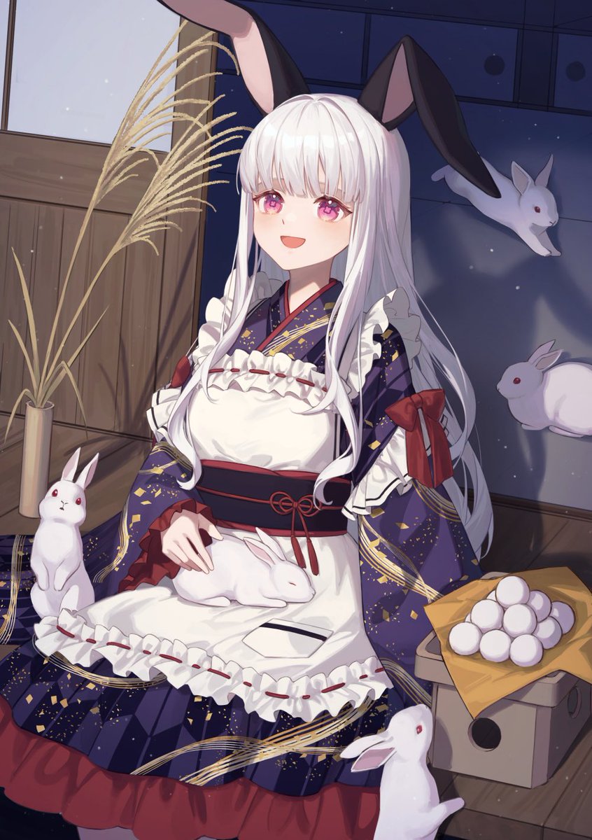 amakusa_fran's tweet photo. おはよ～っ🎑🐇🌕 https://t.co/gLDTkV0EuC