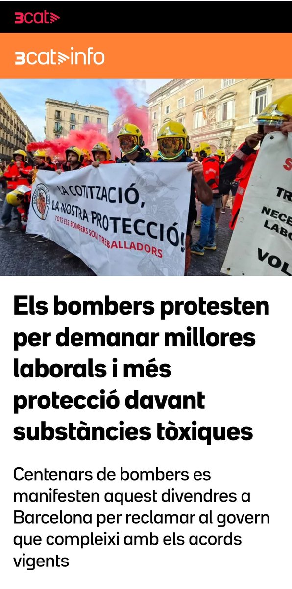 BombersPrecaris's tweet photo. @interiorcat @govern @mossos @bomberscat @emergenciescat https://t.co/BhI2DwnRDk