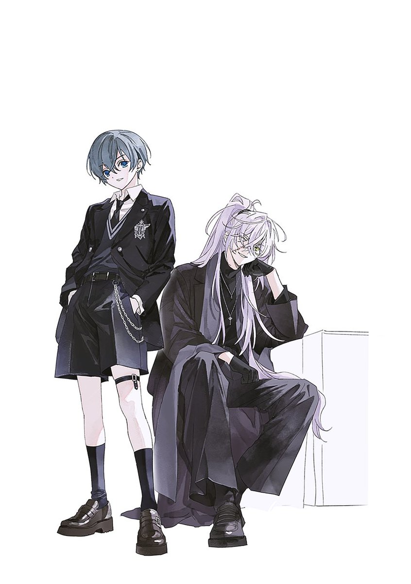 BL_Black_Butler's tweet photo. 現代if https://t.co/DQcvXEVIMl