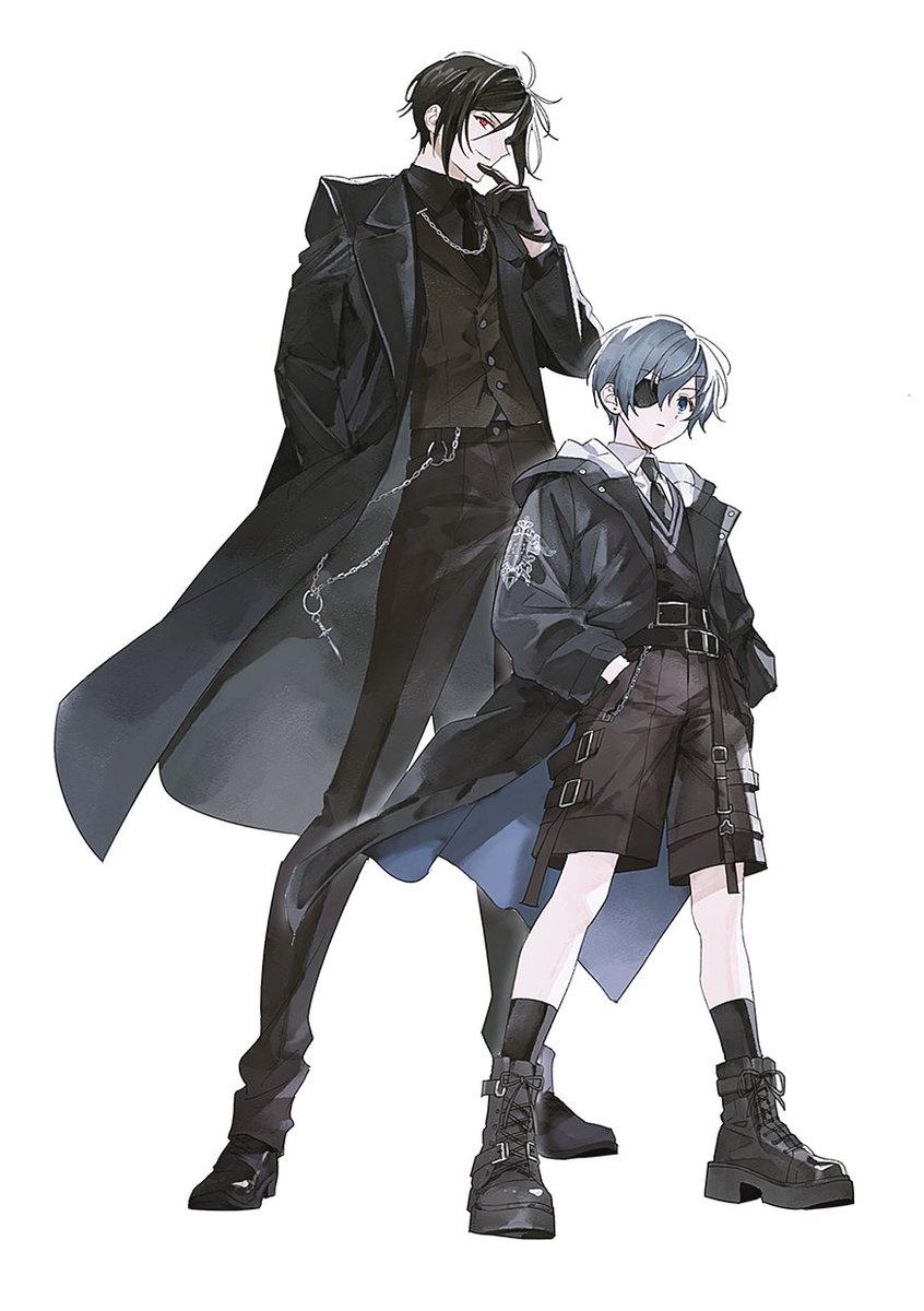 BL_Black_Butler's tweet photo. 現代if https://t.co/DQcvXEVIMl