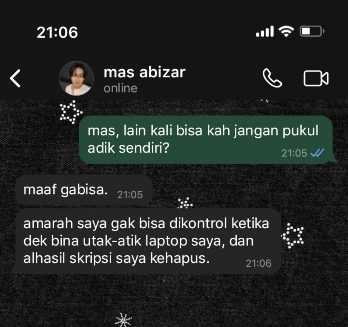 secfrasa's tweet photo. #yangsun lokal au
; khilaf yang tak bisa dimaafkan. https://t.co/Kt9YaTJFrA