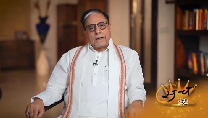AwadhBalbole's tweet photo. Dr. Subhash Chandra’s own debt is NIL. Lenders’ real outstanding: 1,300 crore. Assets pledged: over 2,000 crore. Youth admire him. SACH motivates. God bless him. #GodBlessHim https://t.co/A1EzOoqLf0