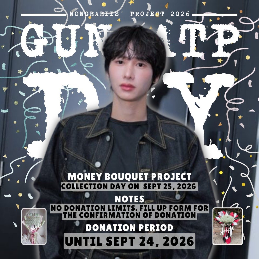 nongbabiis's tweet photo. OPEN DONATION MONEY BOUQUET FOR GUN ATTHAPHAN BIRTHDAY 2026 #BYnongbabiis
Hello, Malaysian Babiis 💚
Kindly refer the form below for more info and do fill in if you're interested 🫶🏼 https://t.co/CyAbqA0RZc
-W-
#GunATpBDProject26
#GunAttaphan #กันอรรถพันธ์ https://t.co/sPZfpDvbOR