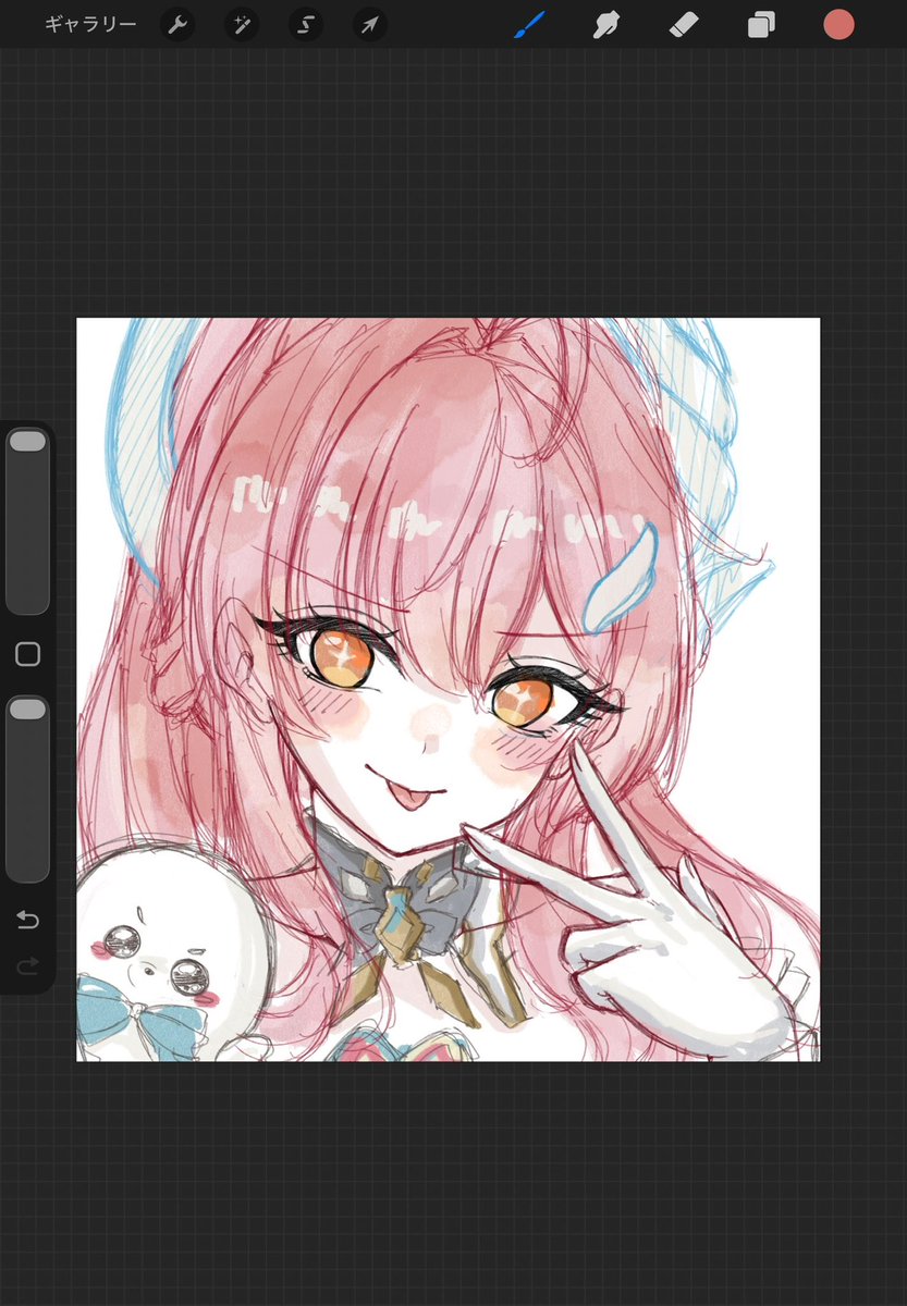 snllian's tweet photo. ✌🏻のwip https://t.co/yjwcWgriX4