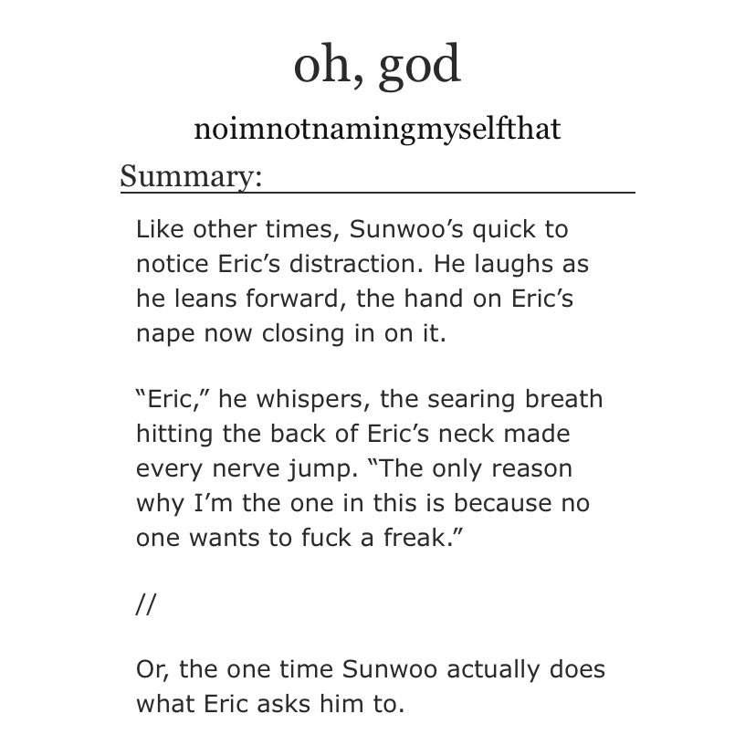 ricnro11's tweet photo. oh, god
— a #sunric fic

https://t.co/34tc1fzIvS https://t.co/cRJ30xLSFG
