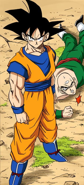 daikosaiyajin's tweet photo. Goku salva Tien contra Cell.
Goku salva Tien contra Piccolo Daimaoh 
============================
Goku vs Piccolo Daimaoh 
Goku vs Nappa/Vegeta https://t.co/gVoE3CR43D