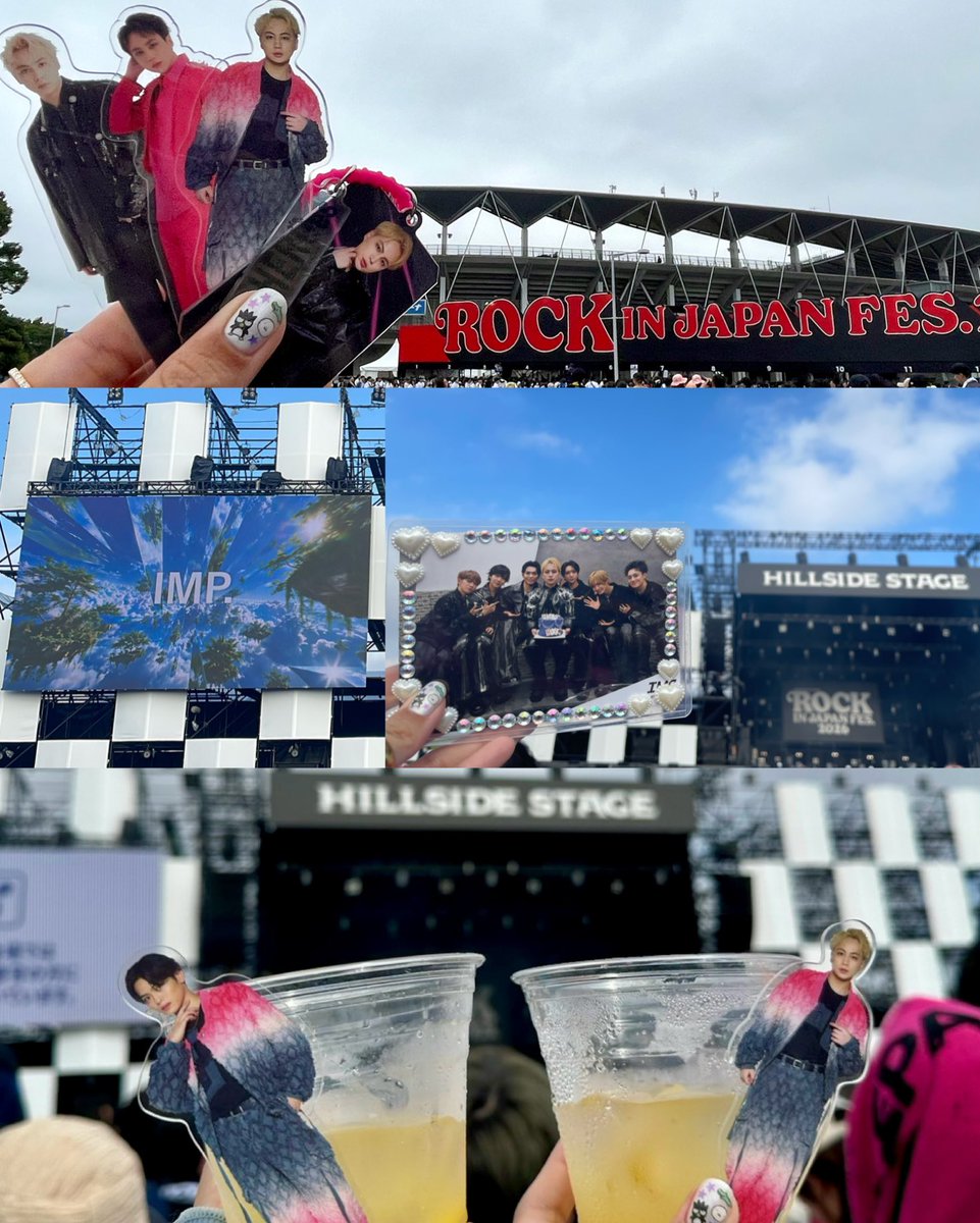 aaako1999's tweet photo. ロッキン振り返りその2
さっき写真添付忘れてた笑笑

前方外れたけど前アーティストさん終わってからでも結構いい位置で見れた✨写真で見るより全然近い！
気合い入ってるのバチバチに伝わってきて、フェスでしか味わえないIMP.の良さが満載だった
本当にかっこよかった
#RIJF2026 #ロッキン #IMP https://t.co/BTszDQvDG1