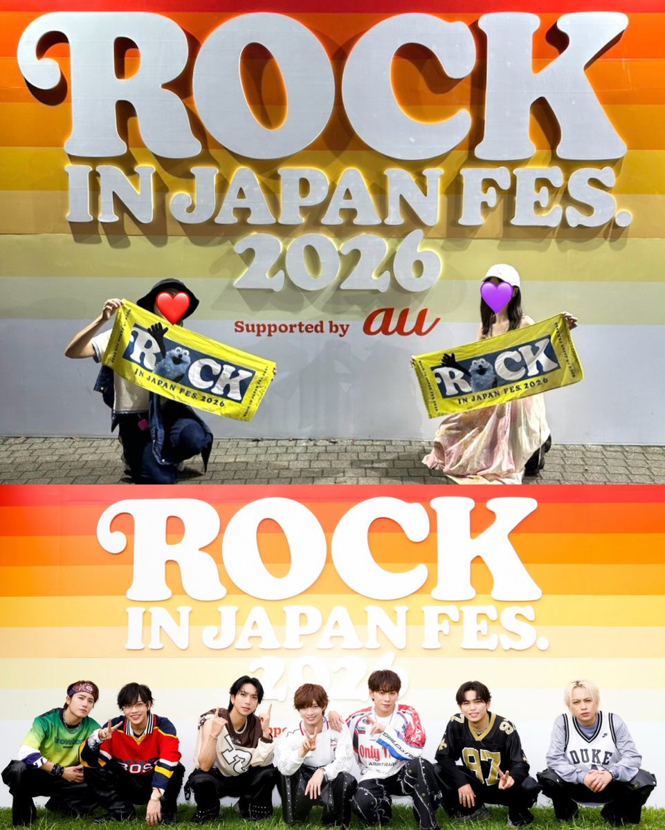 aaako1999's tweet photo. ロッキン振り返りその2
さっき写真添付忘れてた笑笑

前方外れたけど前アーティストさん終わってからでも結構いい位置で見れた✨写真で見るより全然近い！
気合い入ってるのバチバチに伝わってきて、フェスでしか味わえないIMP.の良さが満載だった
本当にかっこよかった
#RIJF2026 #ロッキン #IMP https://t.co/BTszDQvDG1