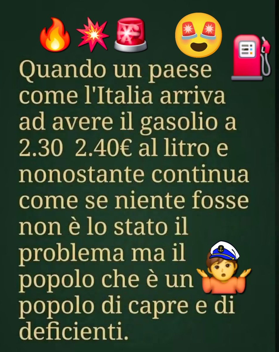 ddt_ovi's tweet photo. NIENTE DI PIÙ VERO.
i politici più disonesti l'hanno capito.
Il problema è che quando il popolo si ribella incazzato e spacca tutto, loro dicono:
Il diritto di manifestare non si tocca però,la violenza non è  tollerabile. GRAZIE AL CAZZO. CHE VIVANO LORO A 1000€ AL MESE SERENI. https://t.co/pXfoGDByVj