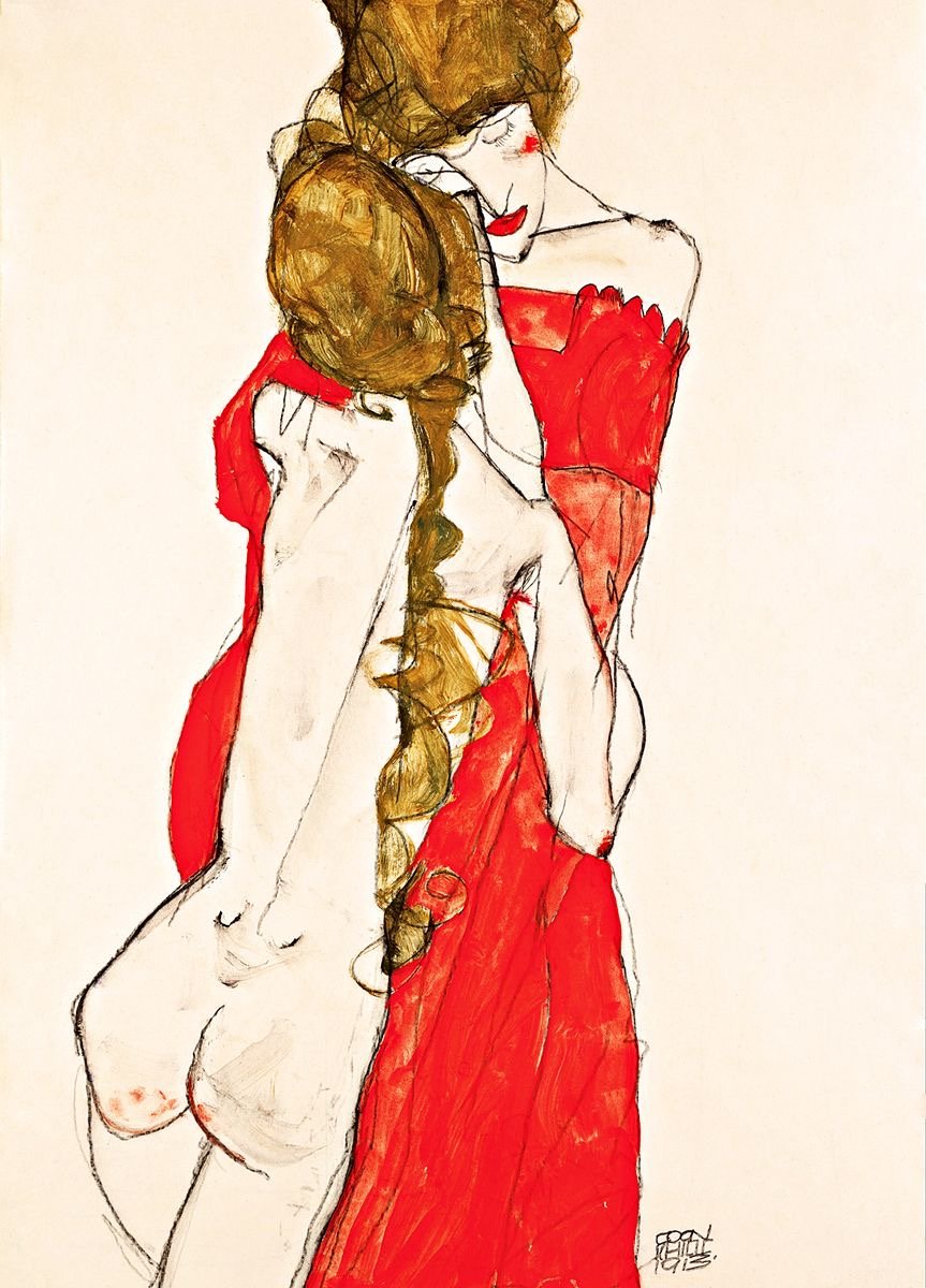 FedericoHeuer's tweet photo. Madre e hija 1913. 
Egon Schiele https://t.co/6lyivnG2WK
