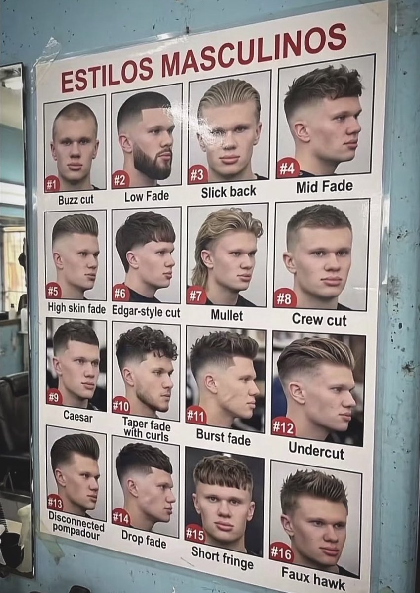 ErlingNoContext's tweet photo. I’ll take you to the Barber Shop 💈 https://t.co/ITBbRpKfik