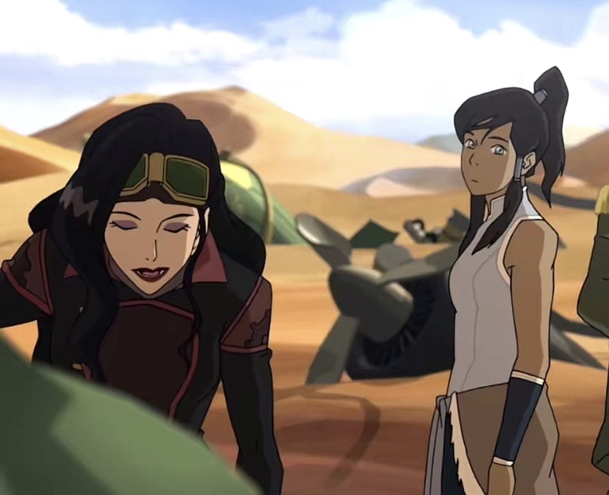 gagesato's tweet photo. I wonder what Korra was thinking in this scene. https://t.co/73UKilVaHo