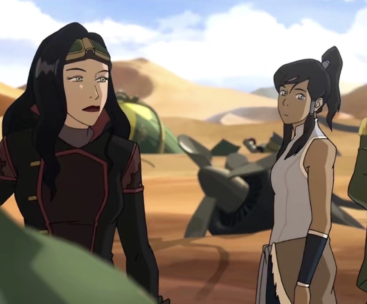 gagesato's tweet photo. I wonder what Korra was thinking in this scene. https://t.co/73UKilVaHo