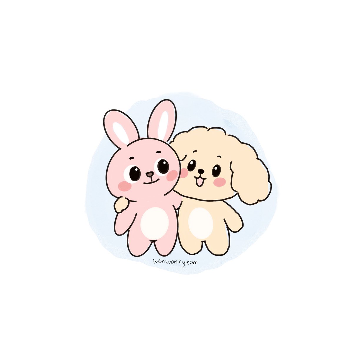wonwonkyeom's tweet photo. my wonkyeom but make it wonpil and dokyeom 🥹 my bunnies, my sunshines #원필 #도겸 https://t.co/kp2fT9a9Ri