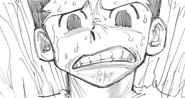 hxhheart's tweet photo. I love how Togashi’s art is so simple yet so incredibly expressive and capable of conveying so many emotions. https://t.co/OfeW58XzpM