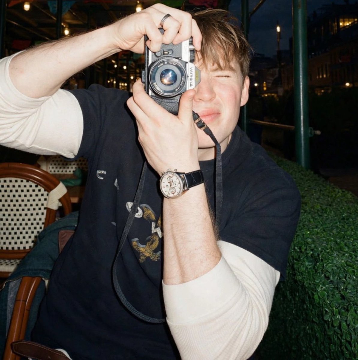 goldenprinceb's tweet photo. ㅤ‍ㅤ‍ㅤ‍      
      ㅤ  ㅤ     𝐲𝗈𝗎𝗋ㅤ   camera ㅤ  𝗋𝗈𝗅𝗅  ㅤ 𝗂𝖿
          ㅤ‍ㅤ‍             ㅤ‍     𝔅𝔢𝔫 
      ㅤ‍ㅤ‍  ㅤ‍   was   ㅤyour   ㅤ𝐩𝐚𝐫𝐭𝐧𝐞𝐫. https://t.co/t9uyOukgrG