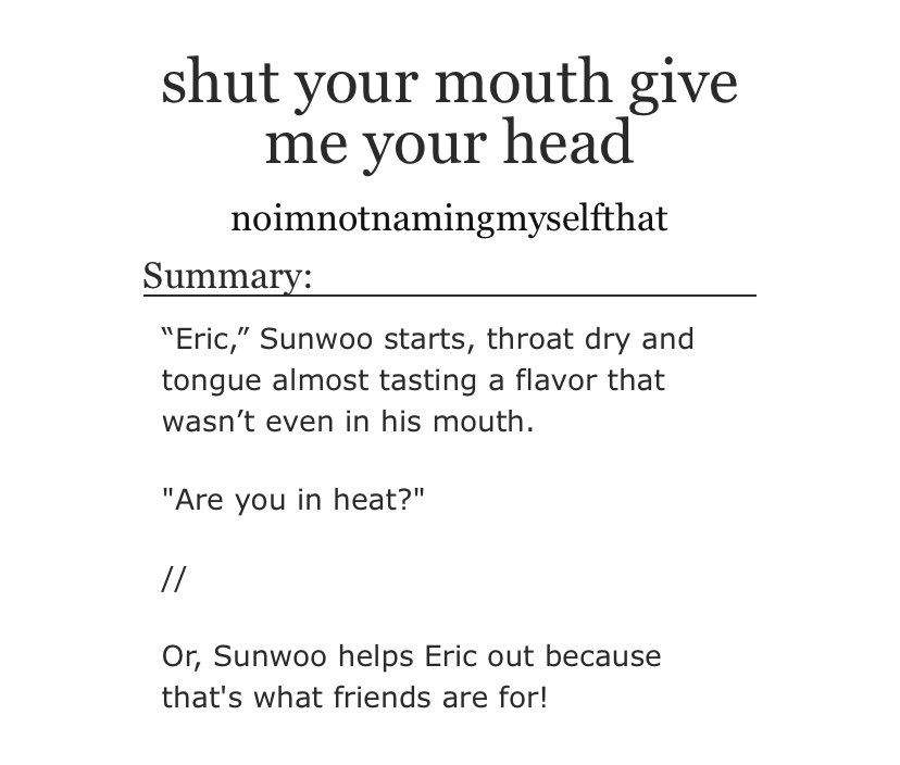 ricnro11's tweet photo. shut your mouth give me your head
— a #sunric fic

https://t.co/mj1d4cIPnh https://t.co/dwNLpb8VoX