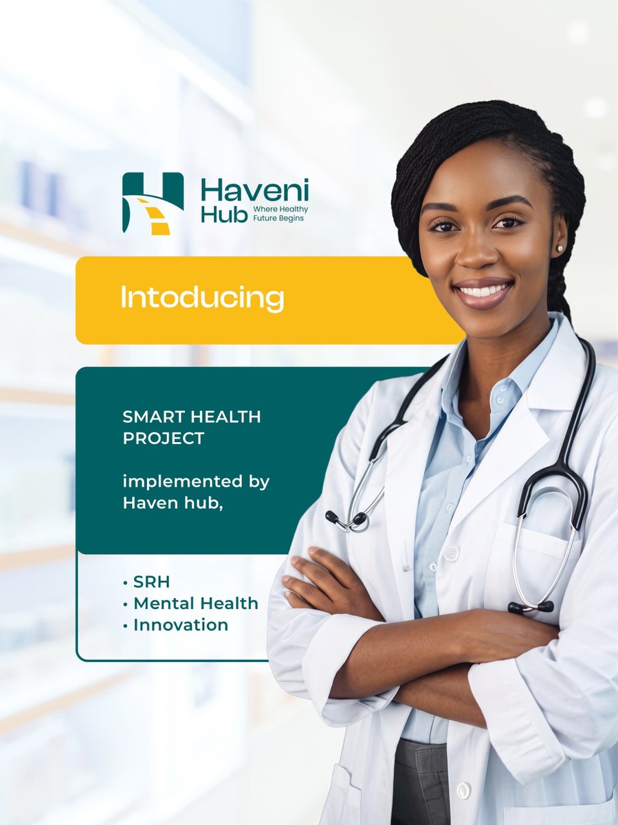 Havenihub's tweet photo. For many adolescents, the gap is no longer simply access to information, it is access to continuous, practical, and trusted support beyond the moment they receive it.

That’s why we're introducing Smart Health Project.

We are transforming essential health knowledge and age-related life skills into practical, trusted, and accessible support, combining physical and digital solutions to reach young people wherever they are.

Beyond classrooms and health facilities.

Here is our mission, simply: To equip and nurture the next healthy generation.

SMART HEALTH PROJECT
Where Healthy Futures Begin.

#SmartHealthProject #YouthHealth #MentalHealth #SRHR #Rwanda #HealthInnovation #Ubuzima #Rwanda