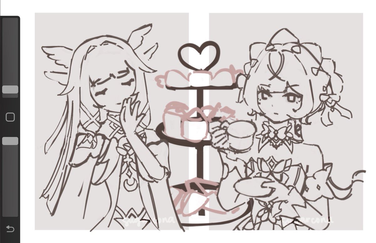 sugarcona's tweet photo. ⌗sandbina tea party wip 🫖₊ ⊹ https://t.co/IxjlzVPDA7