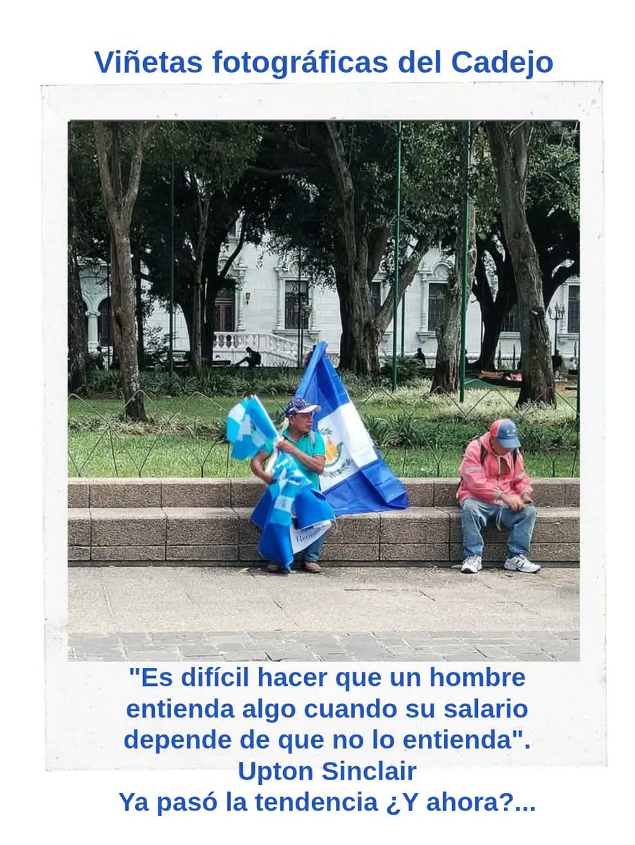 gazetagt's tweet photo. Vivimos de tendencia en tendencia, sin tiempo para detenernos a pensar, por ejemplo: ¿independencia de qué? Es peligroso asomarse al interior, dice Aute, porque hay sombras... Aquí @doncadejo  y Pedro nos comparten una imagen y unas lineas a propósito.

#gAZetografía🦉 https://t.co/hoDuJupwwC
