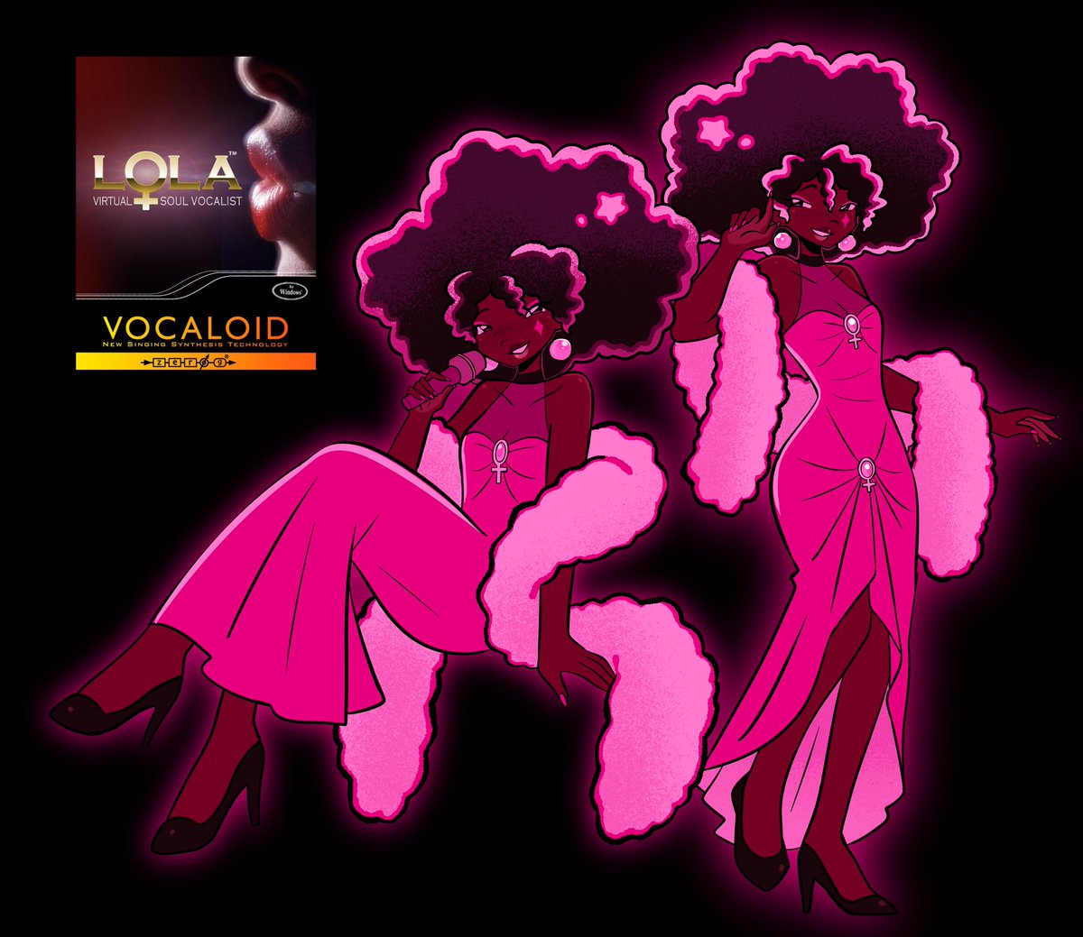 starclutters's tweet photo. LOLA 🩷 #vocaloid https://t.co/oLXC7KgiJk