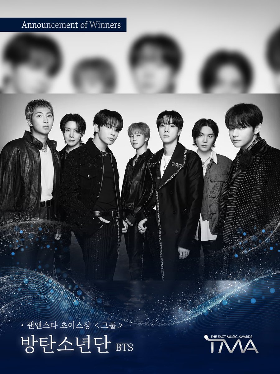 FocusOnBTS_pty's tweet photo. 🏆 THE FACT MUSIC AWARDS 2026 🏆

¡Muchas felicidades a #BTS por ganar en 4 categorías de los TMA 2026! 🎉✨

▫️Best Music - Spring: SWIM
▫️Best Music - Summer: Come Over
▫️FANNSTAR Choice - Group 
▫️MYSTAR Award - Male: Jin

¡Increíble trabajo ARMY! 😎

Preparémonos desde ya para el otro año mejorando nuestro nivel de GPoints.🫱🏻‍🫲🏻🔥 

CONGRATULATIONS BTS
#SWIM_BestMusicSpring
#ComeOver_BestMusicSummer
#BTSBestMusicTMAWin
#TMAWINNERJIN #TMA2026

©ADMIN FOCUSONBTS_PTY
