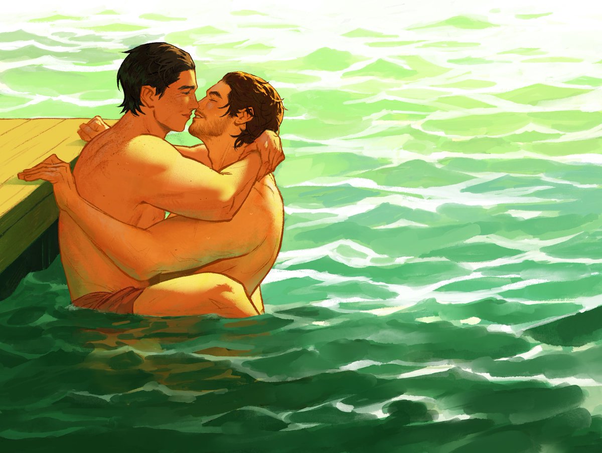 semoyed's tweet photo. SECRET PROJECT REVEAL!!! in case you haven’t heard… i finally got the all clear to share the art i did for the bookish box exclusive luxe edition of a little book called Heated Rivalry….WHAT!!!!! this is so crazy https://t.co/S9gjRYUb2H