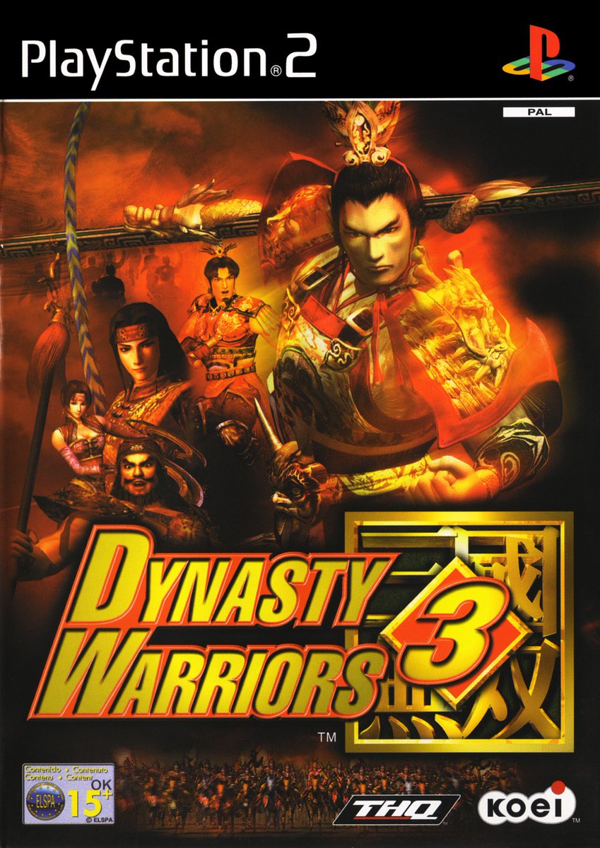 RetroGamerArt's tweet photo. Dynasty Warriors 3 (2001) https://t.co/tMlie2eaBE