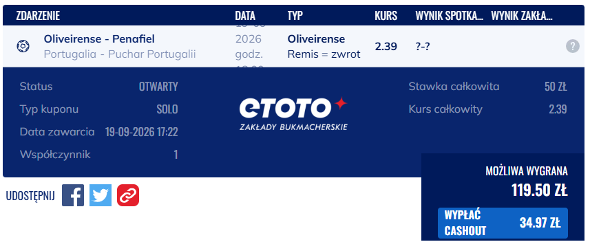 BezVatuHajs's tweet photo. Bet 89
Value  18%
#ETOTO https://t.co/ukRVS0le4X