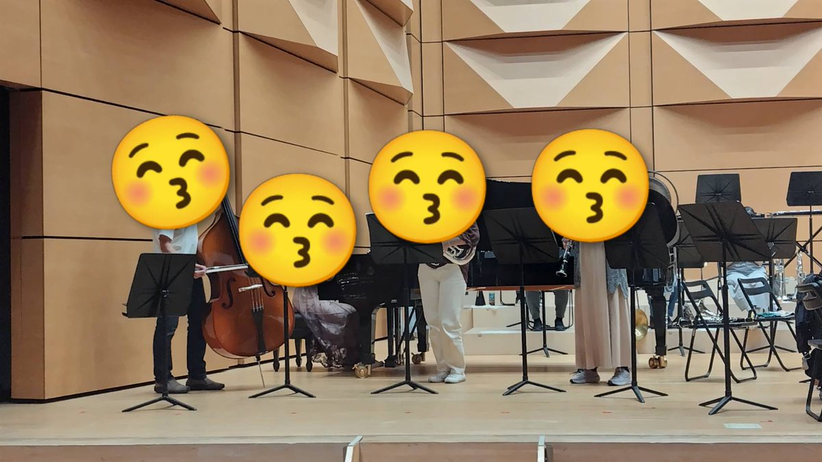yws_brass's tweet photo. 【ブログ更新】
担当:おのっち(テナーサックス)
・今年5月から練習してきた曲たちを、明日皆さまに披露いたします!
・打楽器や大型楽器をトラックに積んで、舞台組んで…
・お天気がアレですが、無理はせずにお越しくださいませ☺️
#YWS 🤤
https://t.co/rPfqduV2O8 https://t.co/CsrsxnCOvN