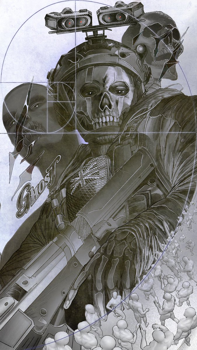 miralicia5's tweet photo. GHOST FAN ART #ghost #cod #callofduty #MW2 https://t.co/Y9QiiXLa5y