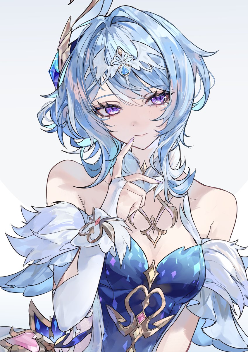 inishienotanaka's tweet photo. #Odette #genshinimpactㅤㅤㅤㅤ 
オデット🧊 https://t.co/Q7DoXvM5sV