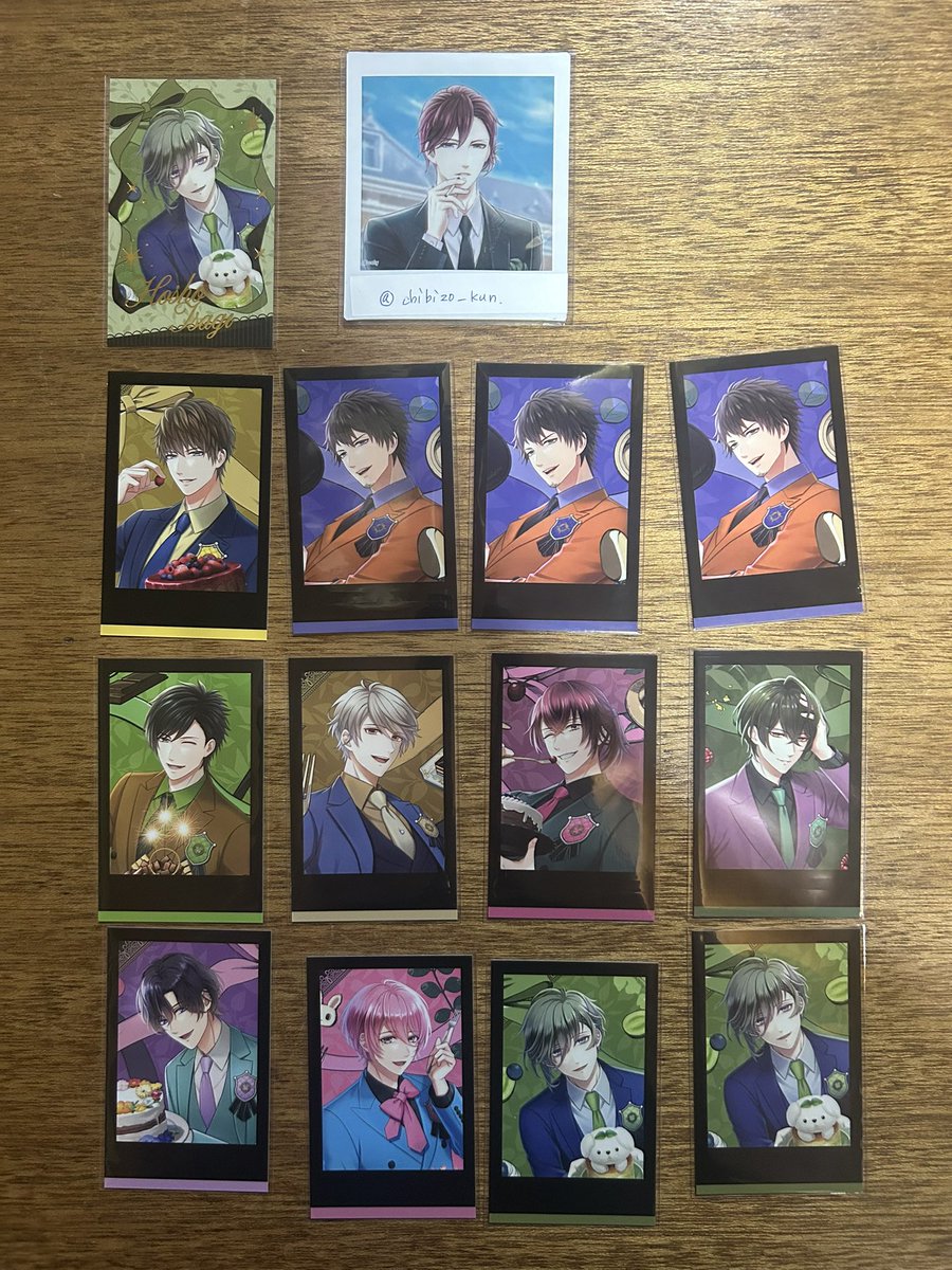 chibizo_kun's tweet photo. 【交換希望】スタマイ フォト風カード フォトカ Sugary Birthday バースデー 
譲→R 宝生
N 今大路 渡部 菅野 桧山 大谷 誠 宮瀬 可愛 宝生
求→同種服部or Hands in Black の服部

郵送での交換希望
お気軽にお声がけください。 https://t.co/5NBeIzHZwM