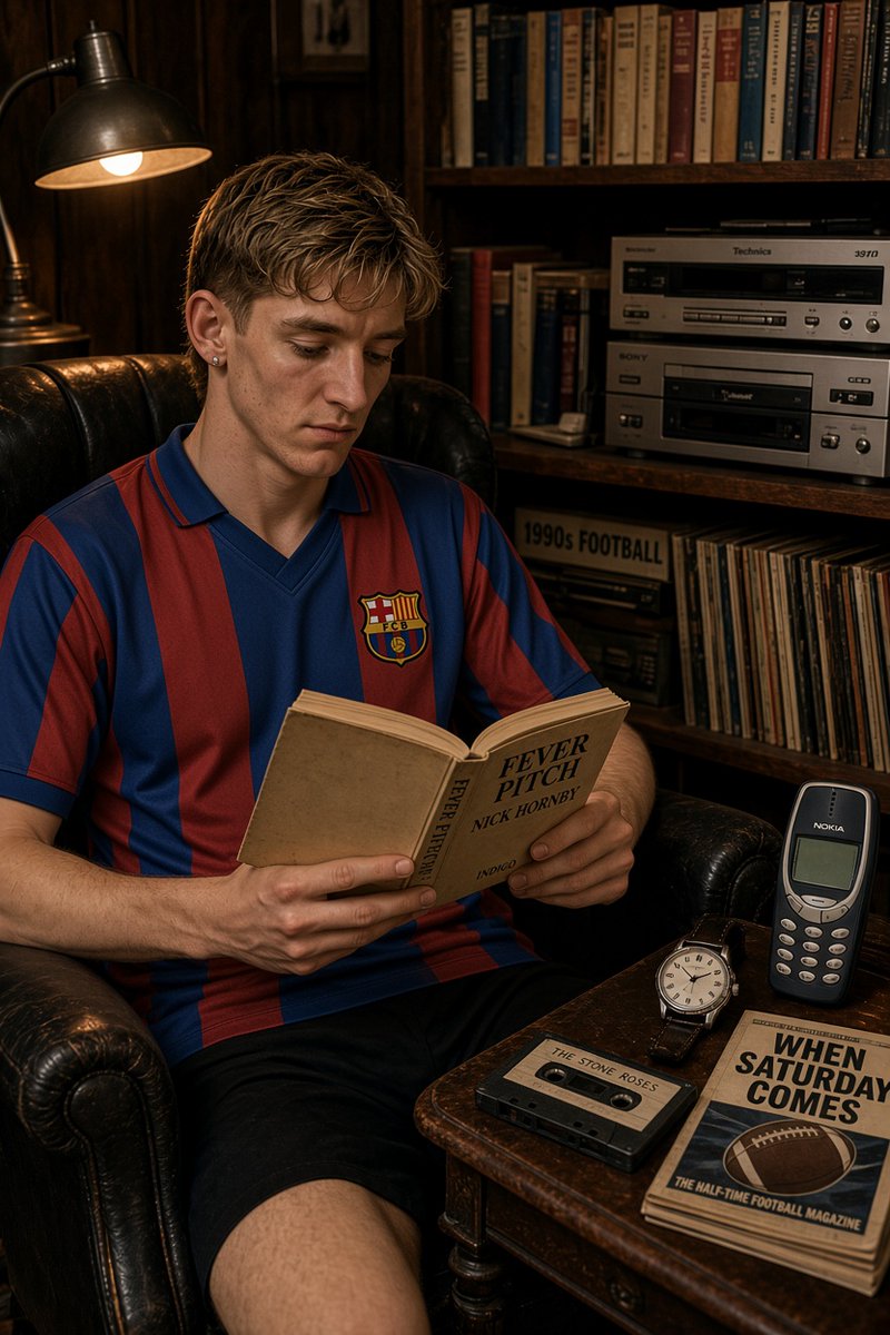 IslaFCB's tweet photo. #Anthony #Gordon, c’est clairement la vieille ecole. Il préfère une époque où le foot était plus simple et authentique, loin de l’omniprésence des réseaux S. Il estime aussi qu’il y avait davantage de romantisme à cette époque, et préfère donc faire les choses comme ls ancien😅🍿 https://t.co/w8fK7j9f1C