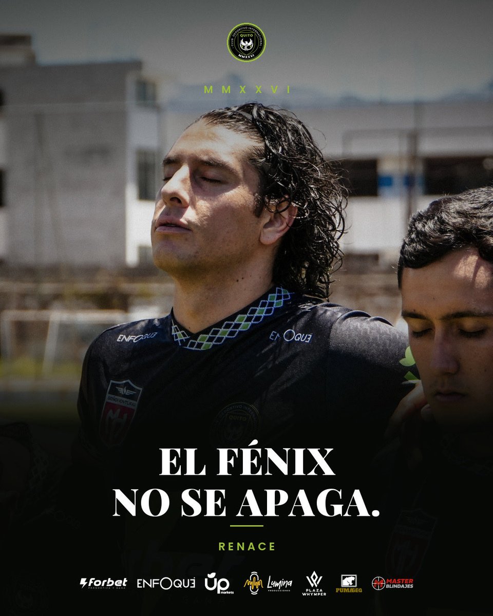 interdequito's tweet photo. El Fénix no se apaga. Renace. 🔥🐦‍🔥
Cada partido es una nueva oportunidad para volver más fuertes, más unidos y con la misma ambición. 💚🖤

#InterDeQuito #AscensoNacional #VamosInter https://t.co/VMDX05RP8c