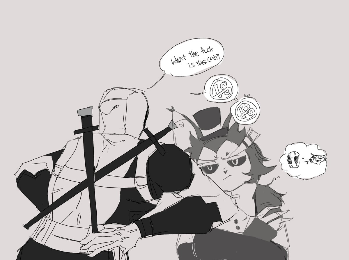 halun_030's tweet photo. #huskerdust #spideypool
그뭔씹 크오로 만났는데 엔젤이나 데드풀이나 비슷하게 정신병자라 허스크는 데드풀 보면서 엔젤 생각하고 슾디는 엔젤보면서 데드풀 생각했으면 좋겠다 https://t.co/CLw3LbKxra