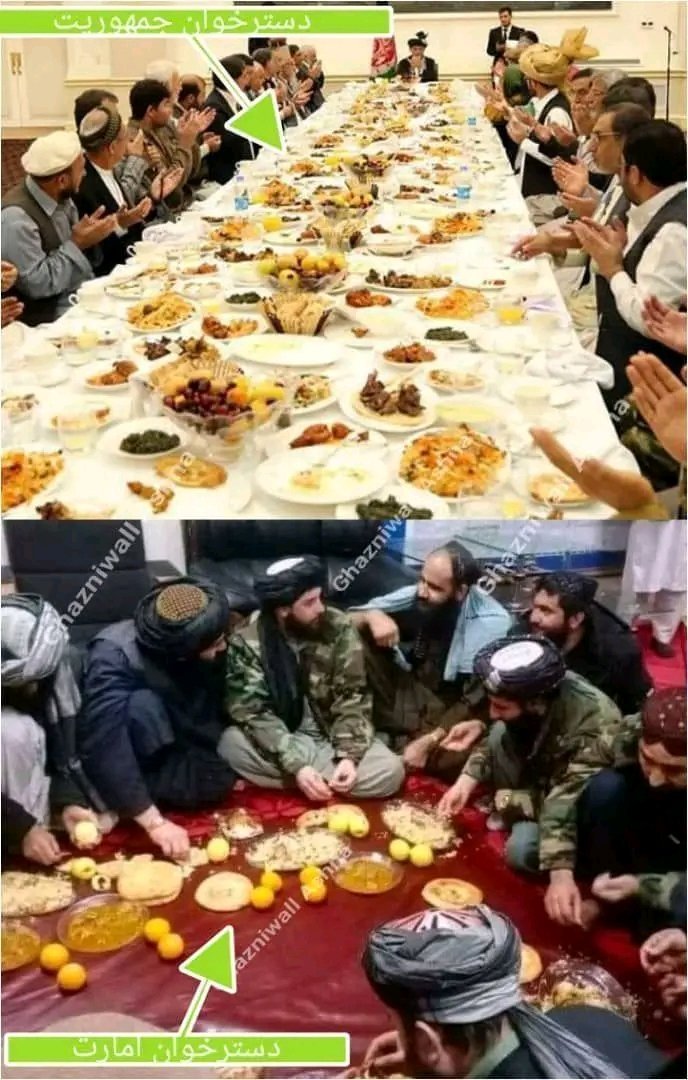 08iy6's tweet photo. این‌ها هم می‌توانند به بهترین رستورانت‌ها بروند و بهترین غذاها را بخورند؛ اما چنین نمی‌کنند، چون برای خدمت آمده‌اند، نه برای شهرت و نه برای خوردن حق ملت
تفاوت ما با آن‌ها در تقواست
https://t.co/WItzGwKk4b https://t.co/Bi51lWdOrU