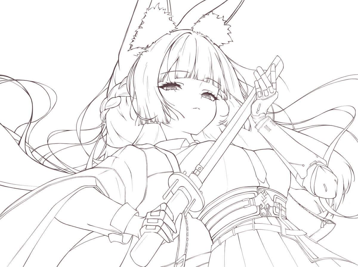 1i_bll's tweet photo. @KOIWAioy 参加失礼します！！
友達くださいー！！！！！！！！

1枚目さっき描き終わった線画
2枚目直近で奇跡的に完成した絵 https://t.co/82LmVnKtCO