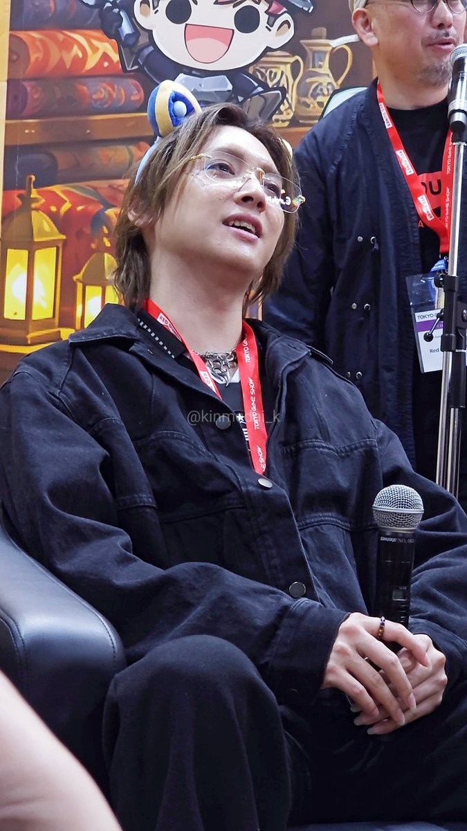 kinmedai_k's tweet photo. 20260919 東京ゲームショウ2026
RED DUNES GAMES
スペシャルトークセッション

#TokyoGameShow #TGS2026
#REDDUNESGAMES 
#鈴木昂秀
#THERAMPAGE https://t.co/kWo1489hCS